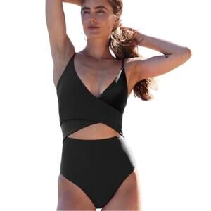 Elegant Black Women's Swimsuit